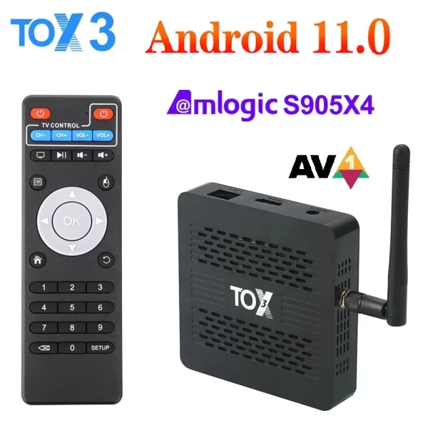 TOX3 Smart TV Box Android 11 - Image 2