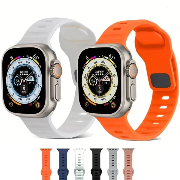 Bracelete de silicone para Apple Watch Ultra - Image 2