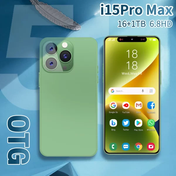 Smartphone i15pro 5G