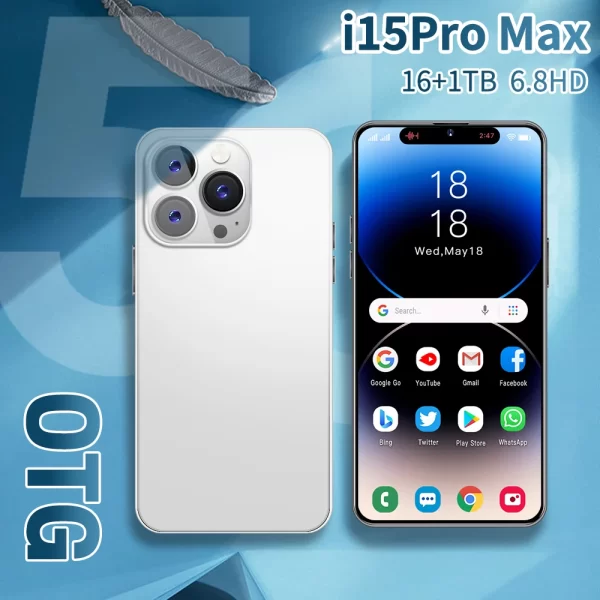 Smartphone i15pro 5G - Image 9