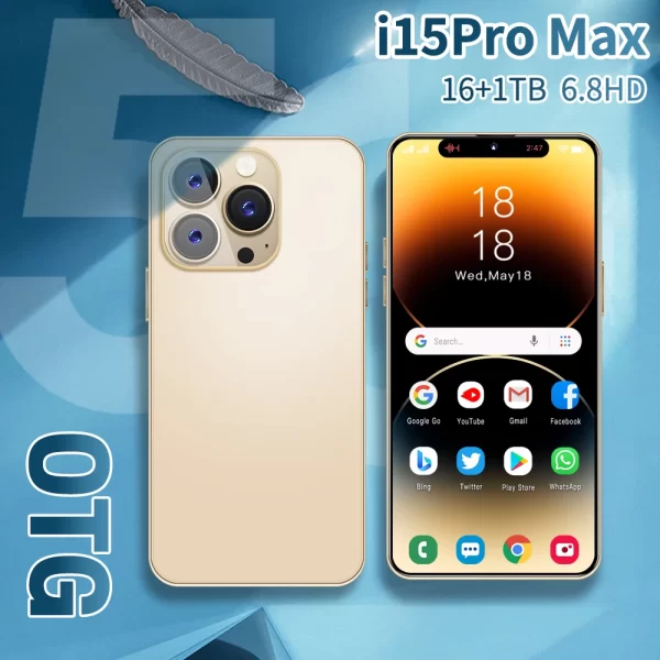 Smartphone i15pro 5G - Image 8